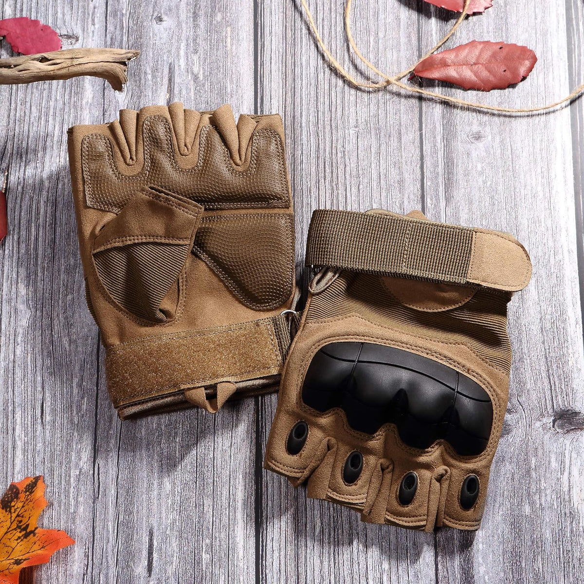 Unisex Tactical Fingerless Gloves, Comfort, Grip & Everyday Performance