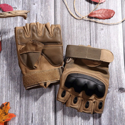 Unisex Tactical Fingerless Gloves, Comfort, Grip & Everyday Performance